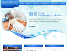 Tablet Screenshot of istanbulhaliyikamaciniz.com